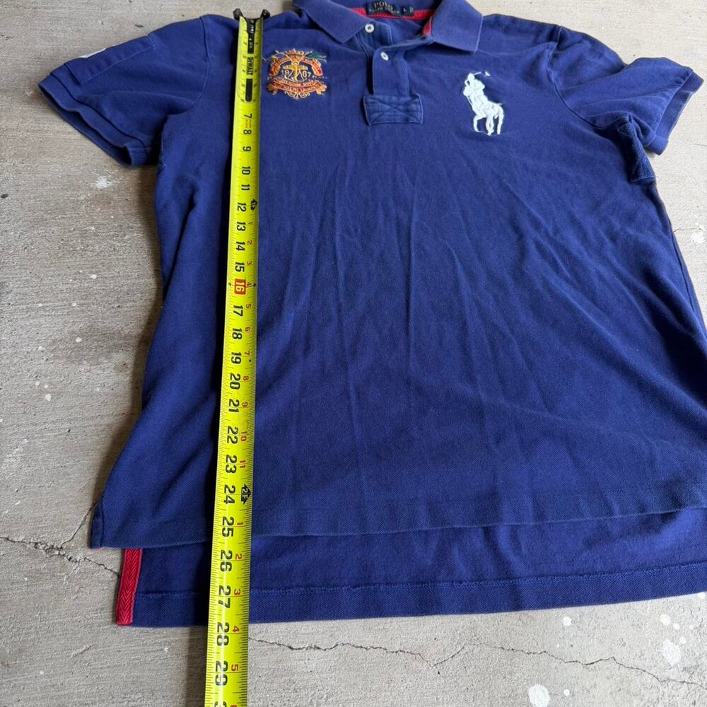 Ralph lauren navy blue polo - Picture 4 of 5